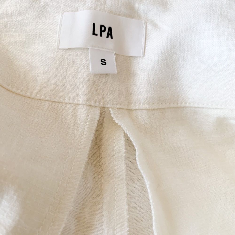 LPA Wide Leg Paperbag Pant - Picture 4 of 6